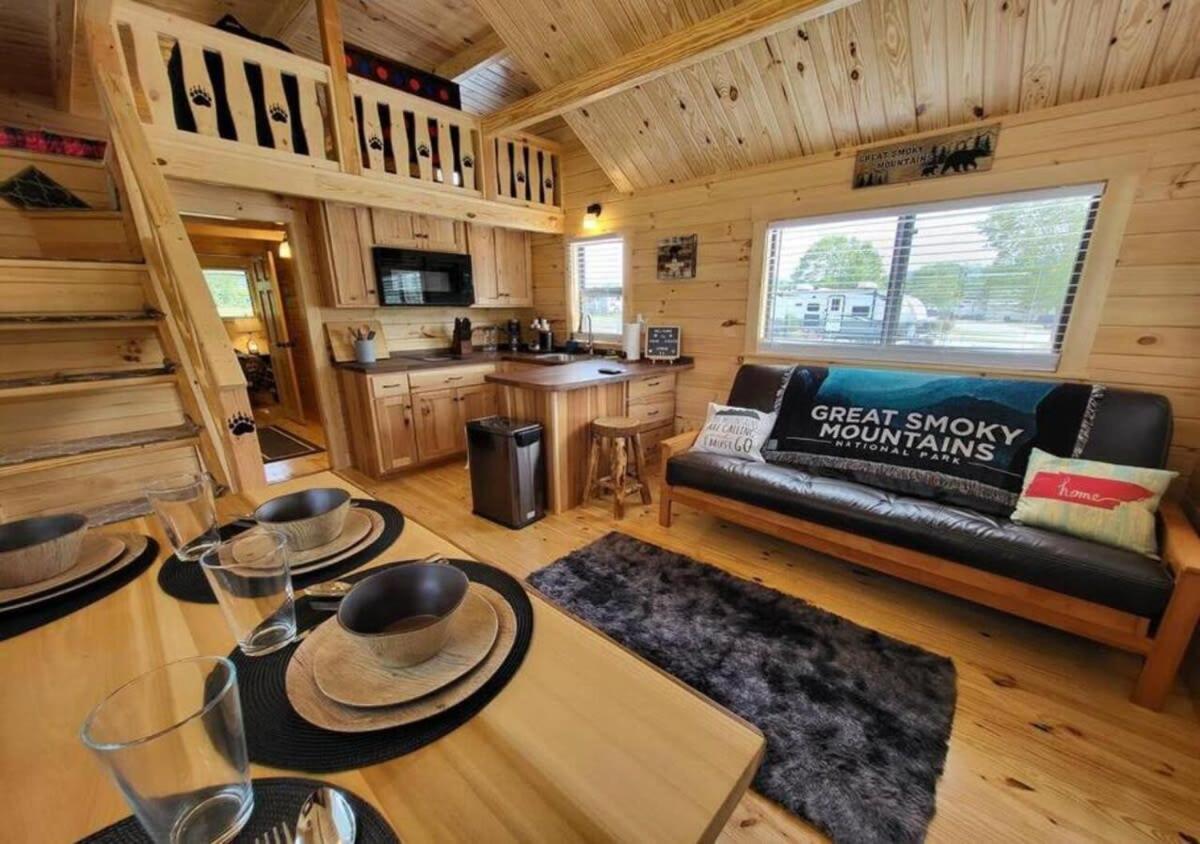 Picturesque Family Cabin With Loft In Tennessee Севьервилл Экстерьер фото